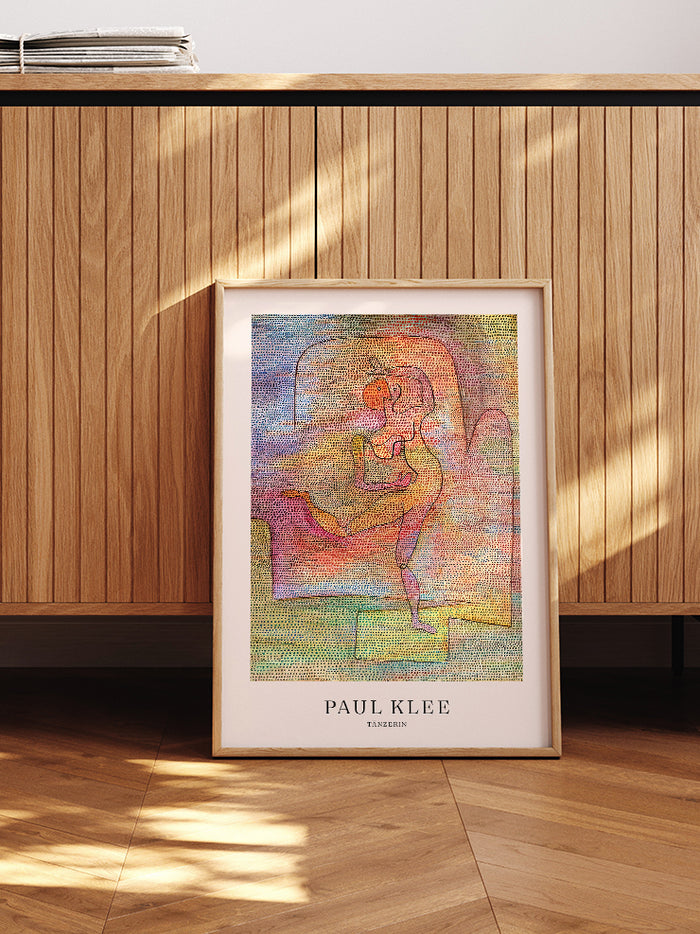 Klee Tänzerin - Art Print Poster