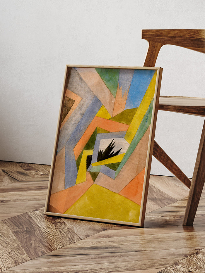 Klee Die Idee der Tannen - Art Print Poster