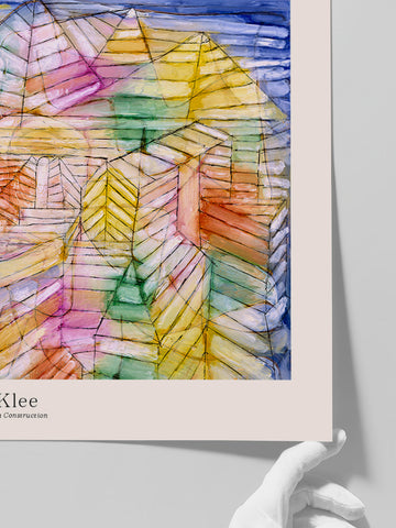 Klee Tiyatro Dağ İnşaat - Art Print Klee Tiyatro Dağ İnşaat - Art Print