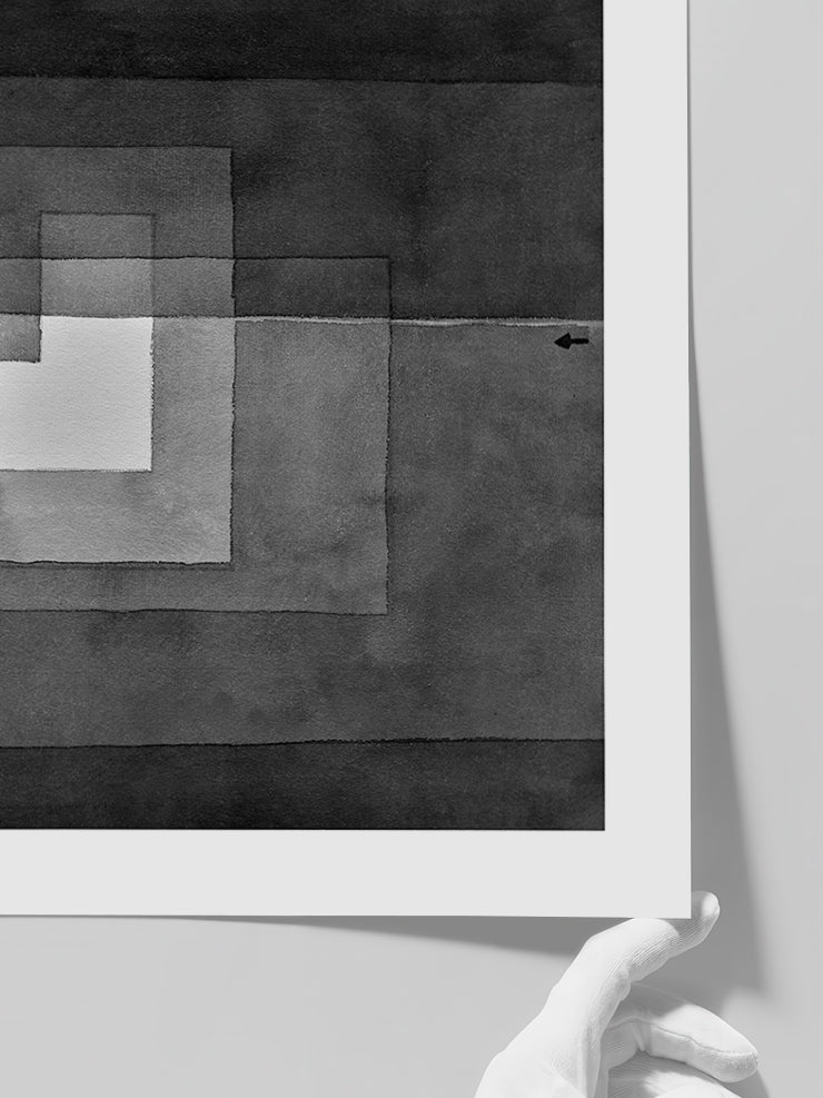 Klee Two Ways - Art Print Poster