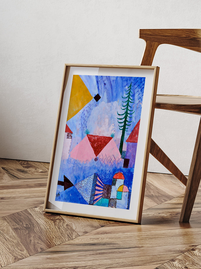 Klee With Slender Fir Tree - Art Print Poster