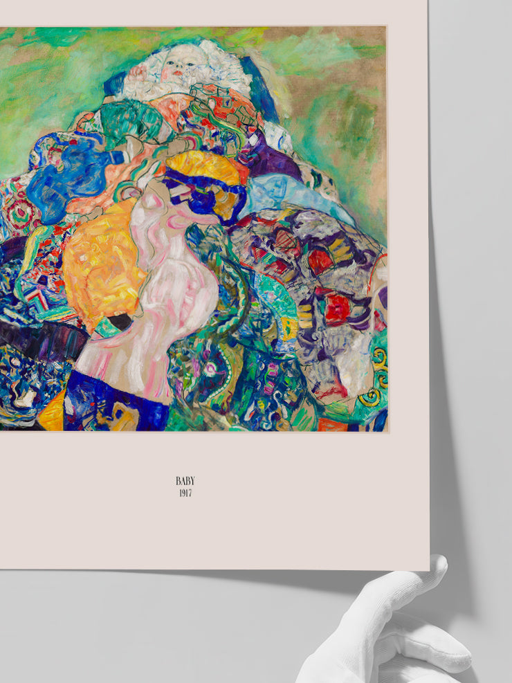 Klimt Baby - Art Print Poster