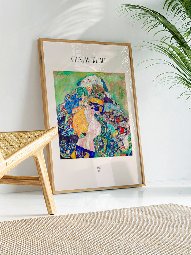 Klimt Baby - Art Print Poster