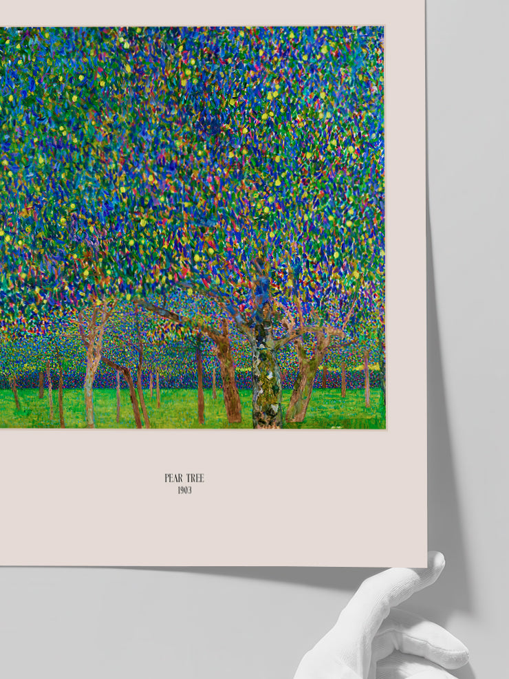 Klimt Pear Tree - Art Print Poster