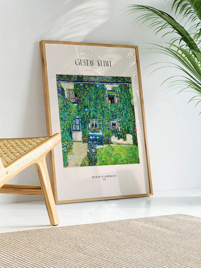 Klimt The House of Guardaboschi - Art Print Poster