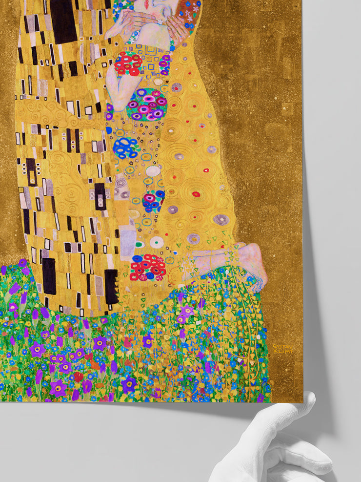Klimt The Kiss - Art Print Poster