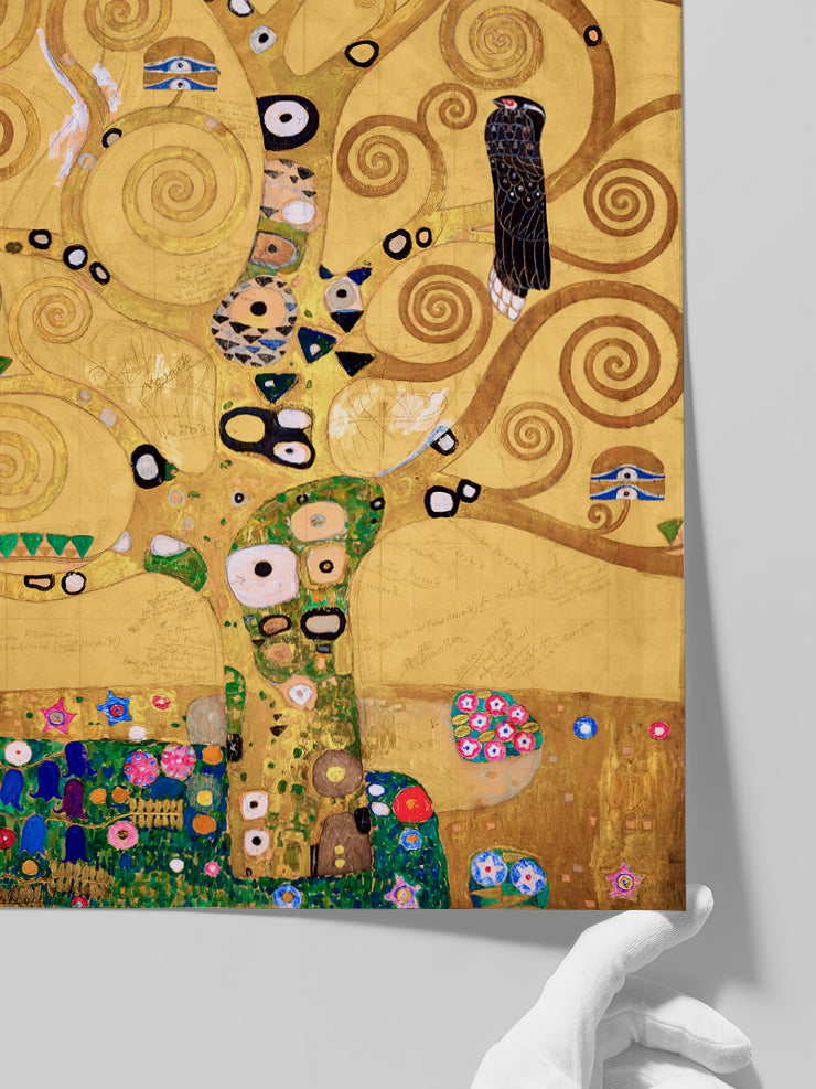 Klimt Hayat Ağacı - Art Print Poster
