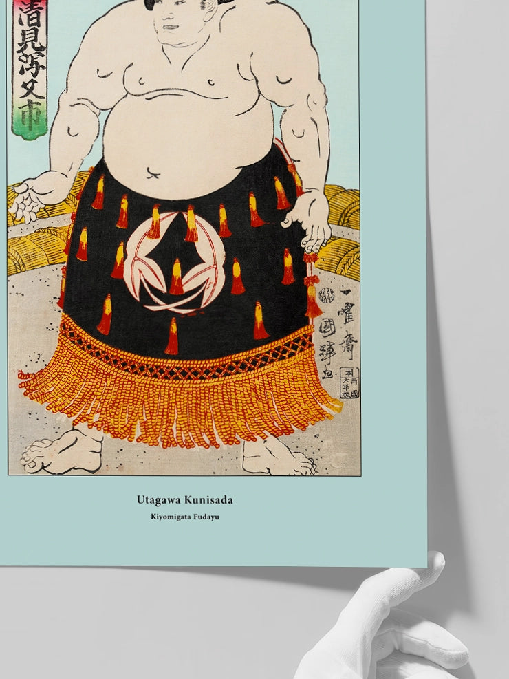 Kunisada, Kiyomigata Fudayu - Art Print Poster