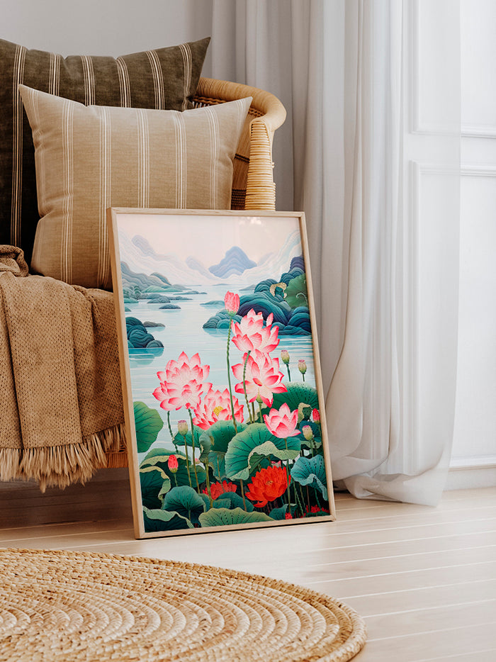 Lotus of Okinawa - Art Print Poster
