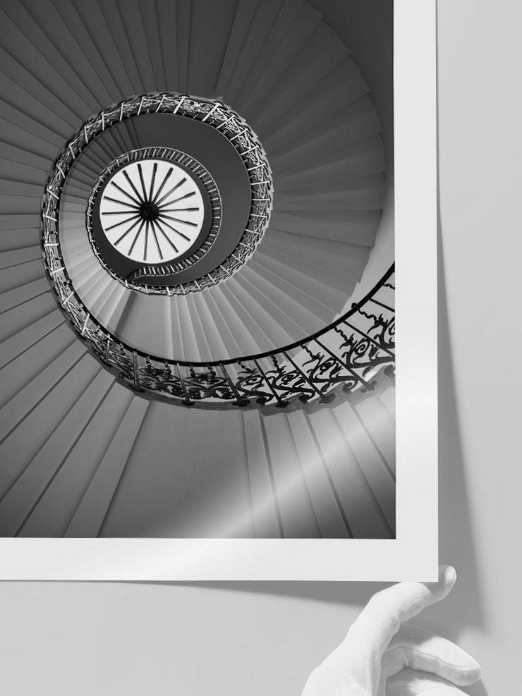 The Stairs - Art Print Poster