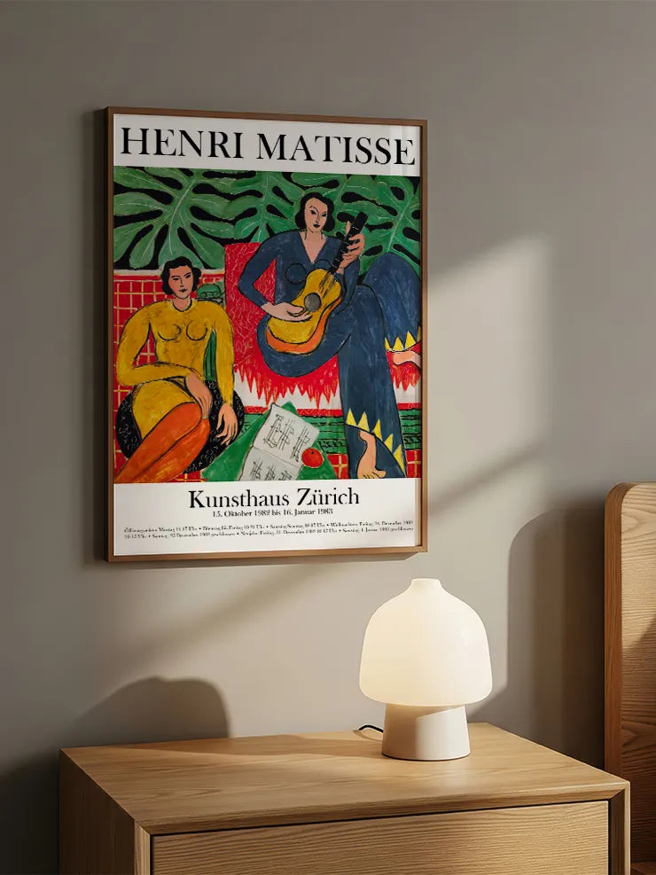Matisse La Musique Afiş - Art Print