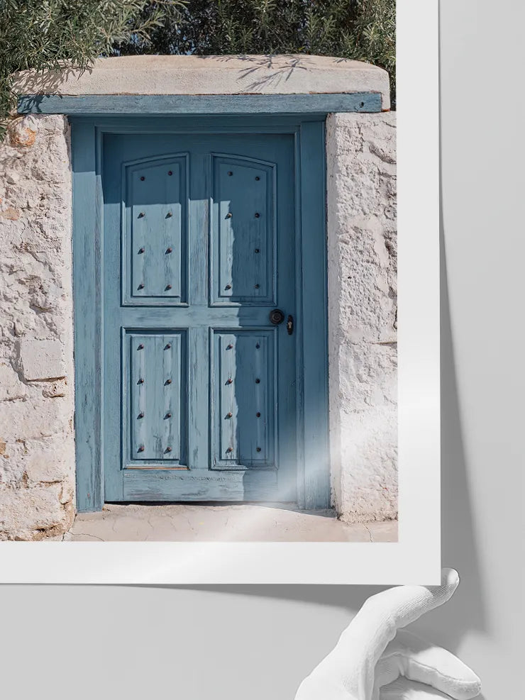 Zeytin dallı mimari sanat posteri