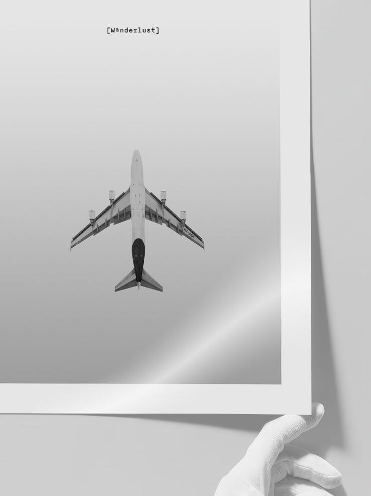 Uçak - Art Print Poster