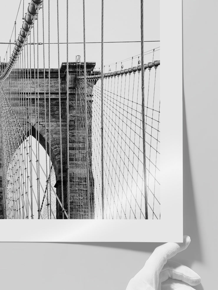 Manhattan Köprüsü - Art Print Poster