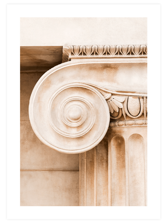 Beige Touch Poster Seti Poster