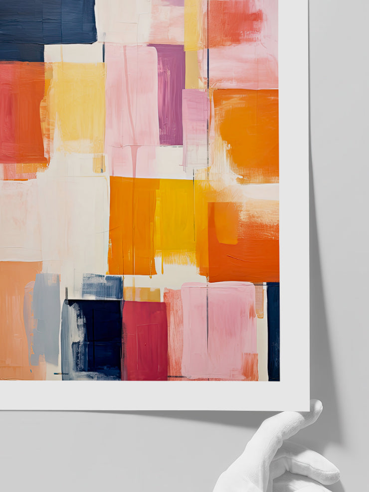 Colorful Energy - Art Print Poster