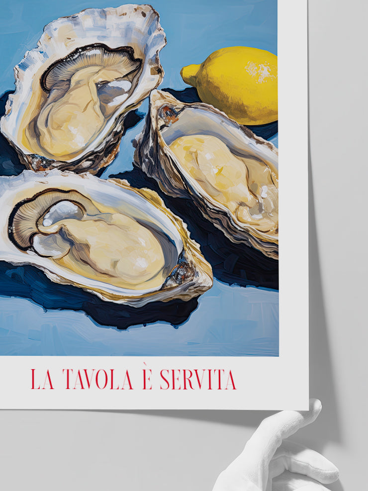 Le Ostriche - Art Print Poster