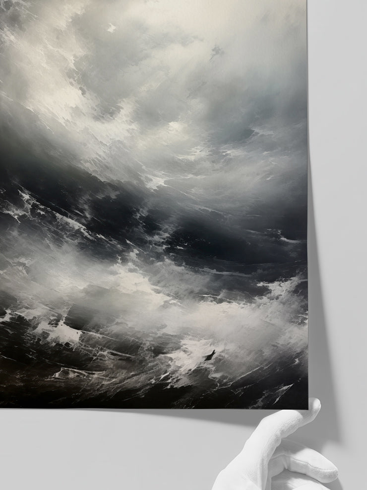 Denizin Yankıları - Art Print Poster