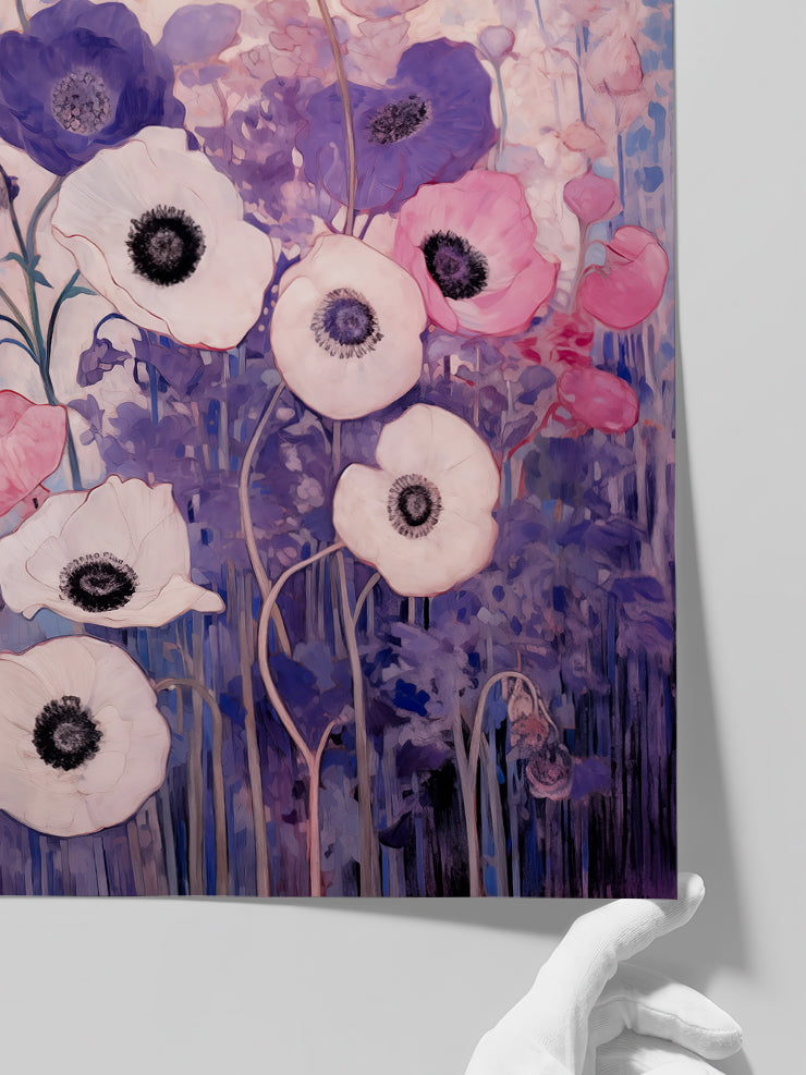 Wild Purple - Art Print Poster