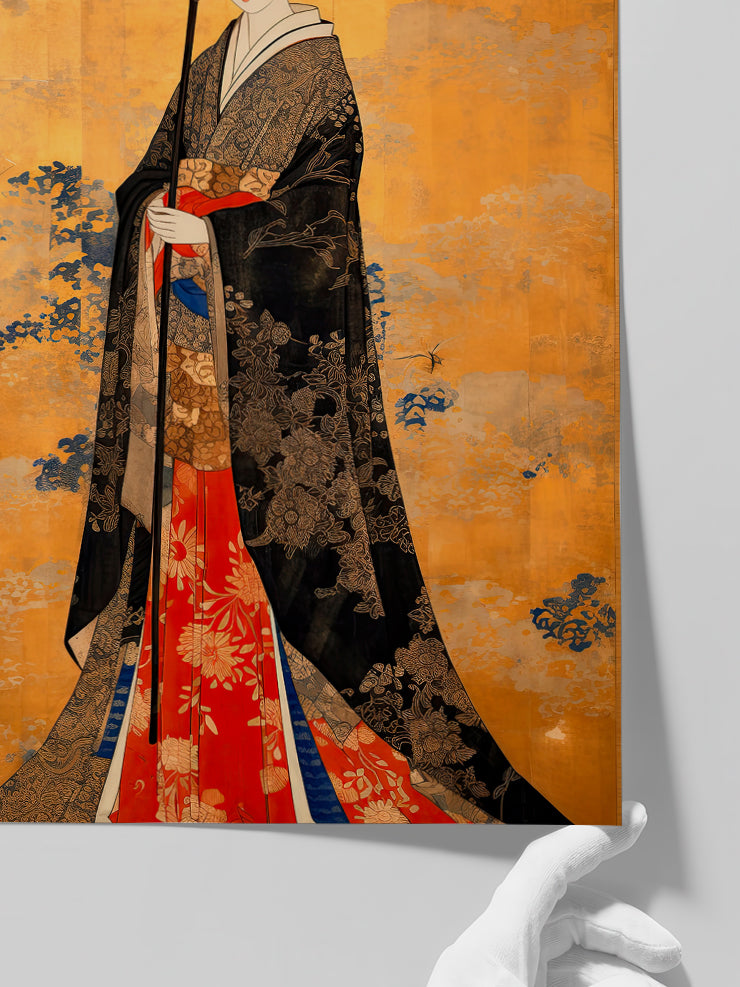 Shogun Woman - Art Print Poster