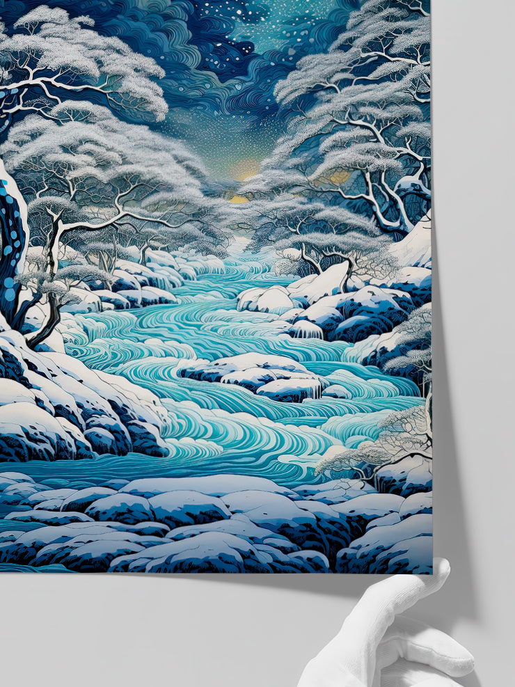 River of Okinawa - Art Print Poster