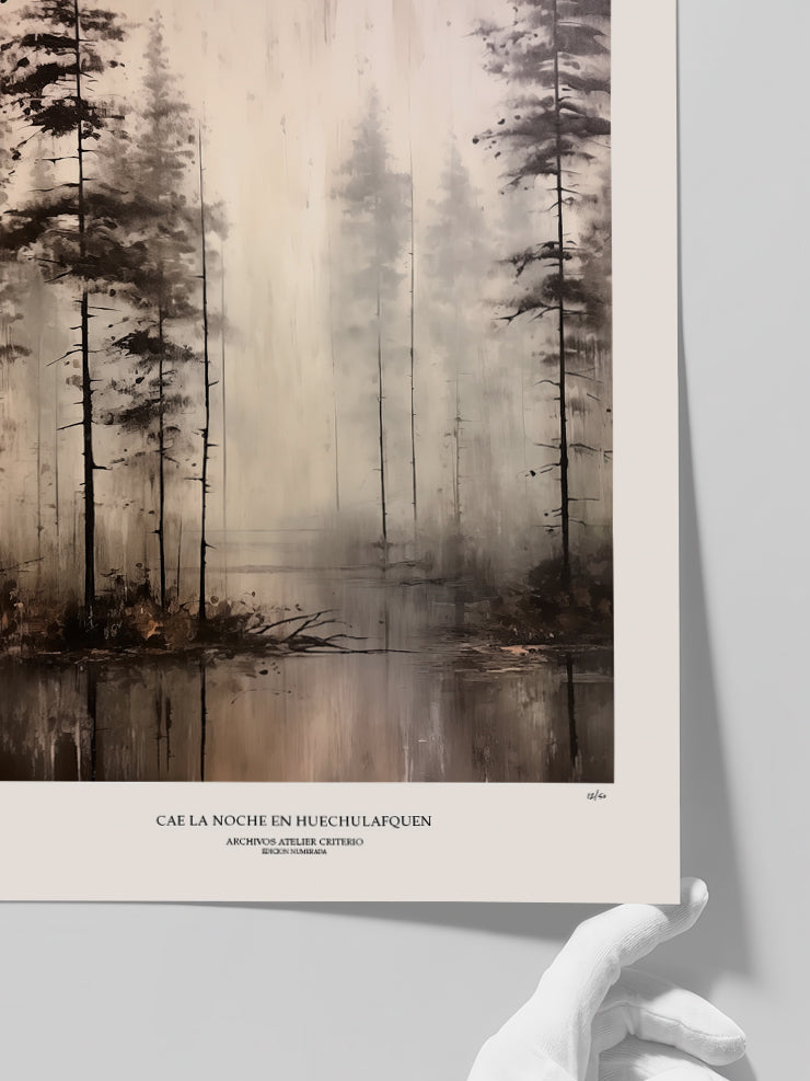 Atelier Criterio Noche - Art Print Poster