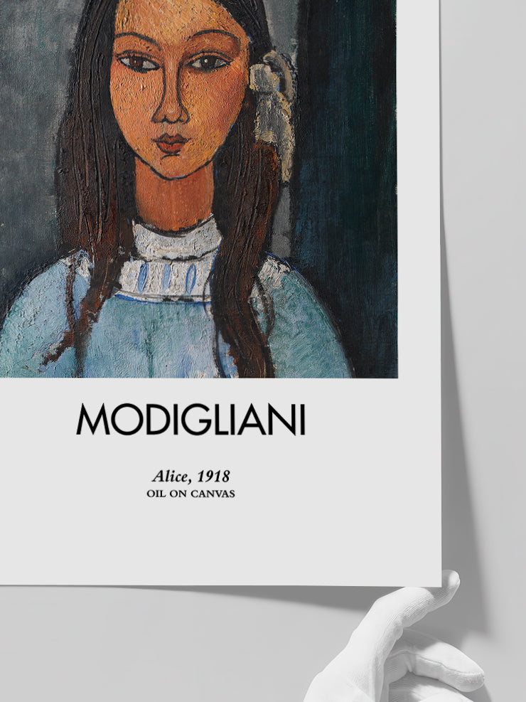 Modigliani Alice - Art Print Poster