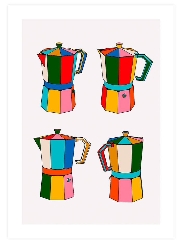 Coffee & Moka Coffee - Poster Seti Duo Poster
