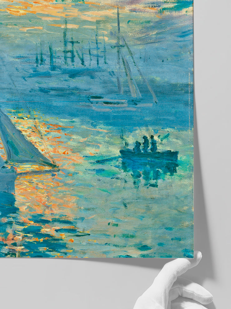 Monet Gündoğumu (Deniz) - Art Print Poster