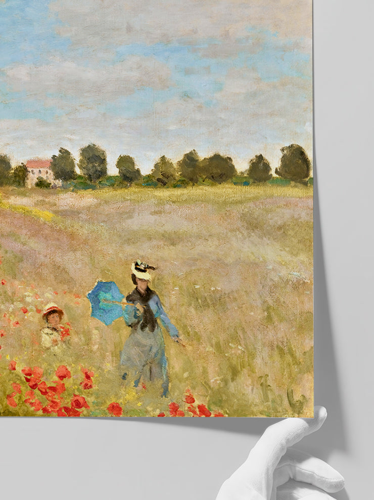 Monet Poppies - Art Print Poster