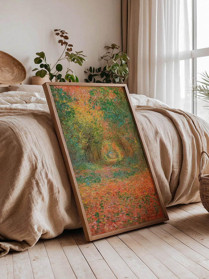 Claude Monet The Forest of Saint-Germain - Art Print Poster