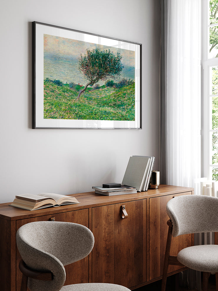 Claude Monet Seacoast at Trouville - Art Print Poster