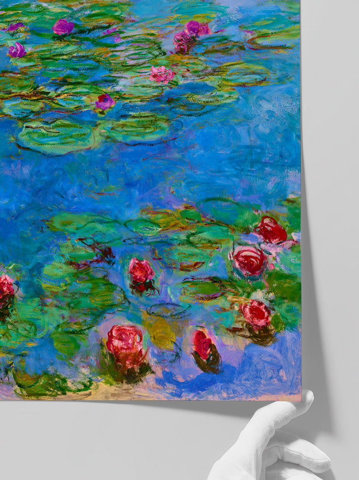 Monet Water Lilies - Art Print Poster