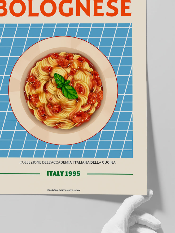 Spaghetti Bolognese - Art Print Poster