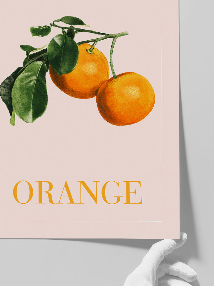 Orange - Art Print Poster