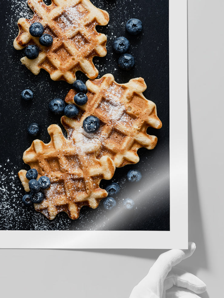 Waffle - Art Print Poster