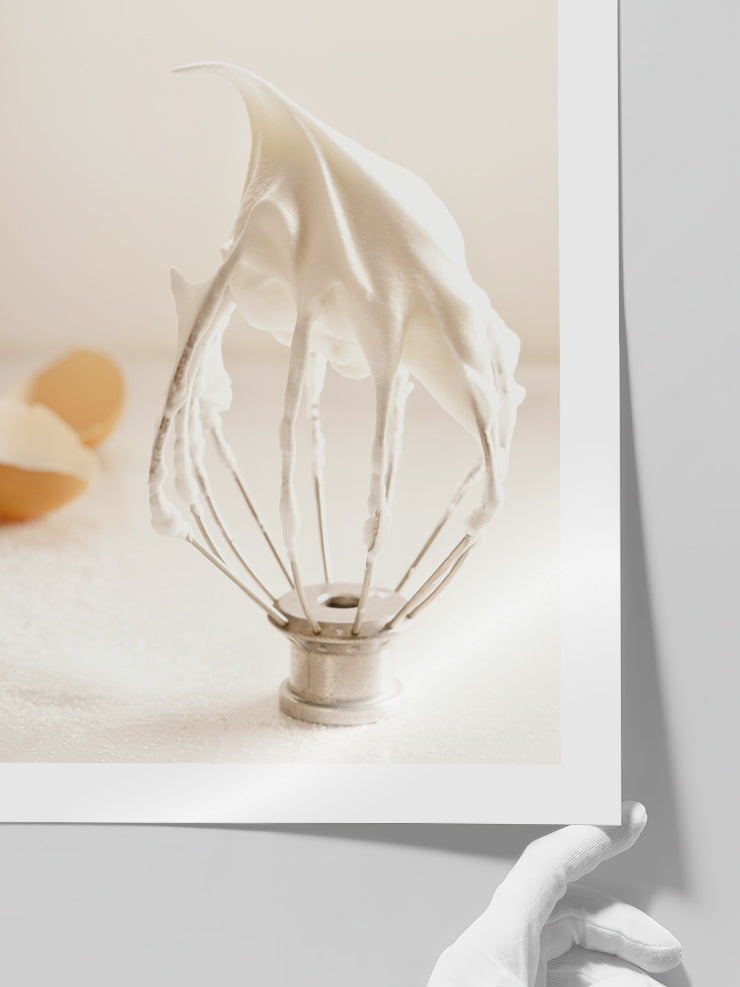 Whisk The Whites - Art Print Poster