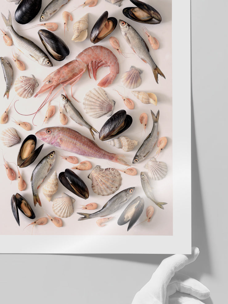 Seafood - Art Print Poster