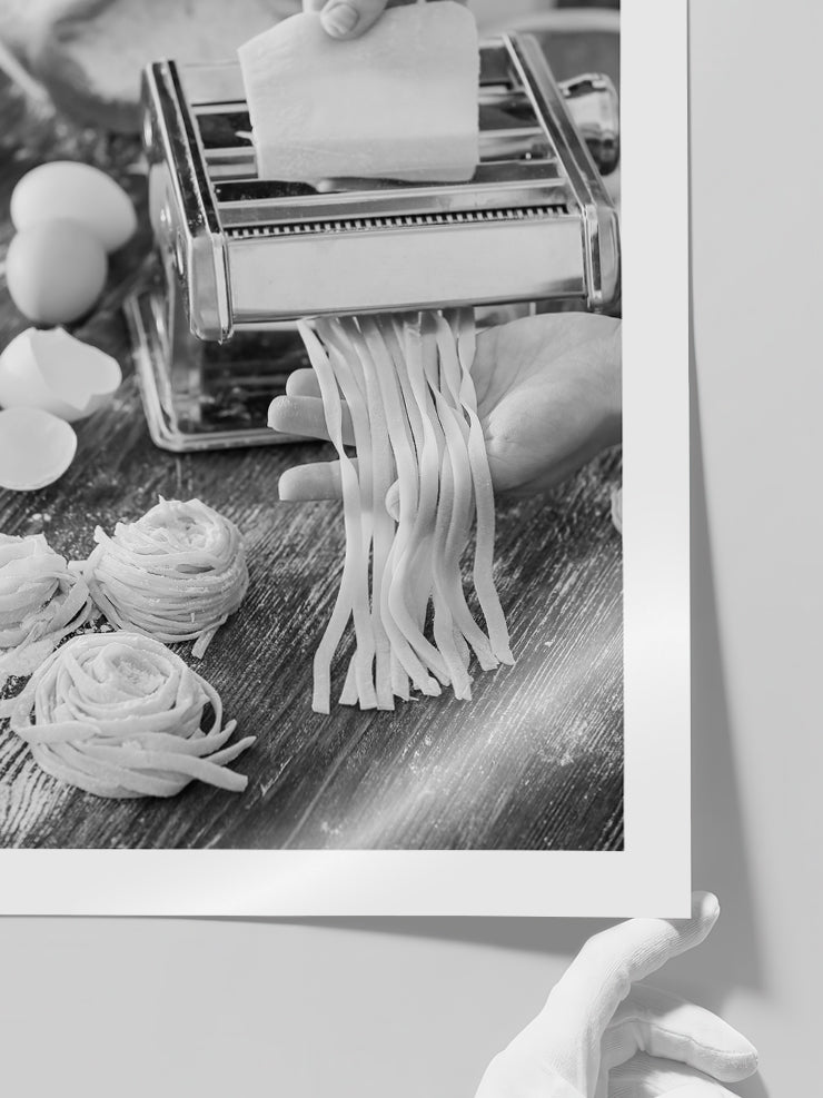 The Art Of Making Pasta N2 - Art Print Poster