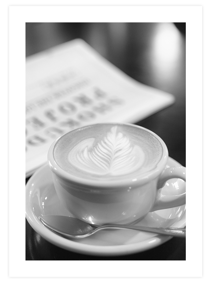 Latte Art - Art Print Fotoğraflar Poster