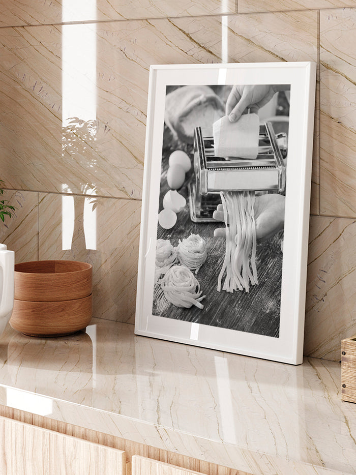 The Art Of Making Pasta N2 - Art Print Poster