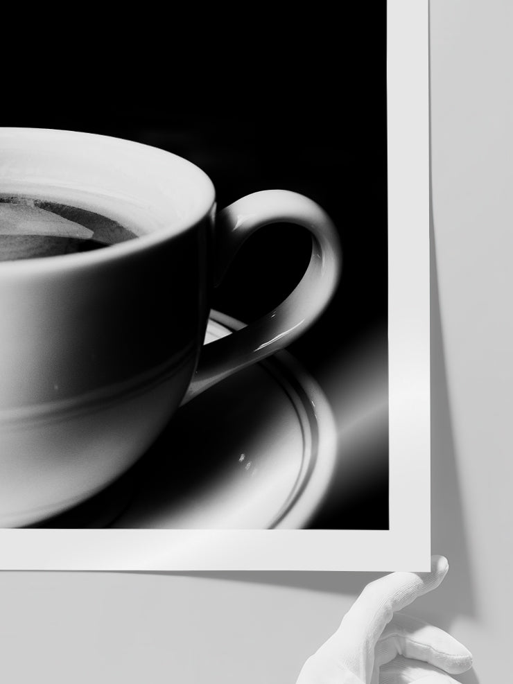 Tasse de Café - Art Print Poster