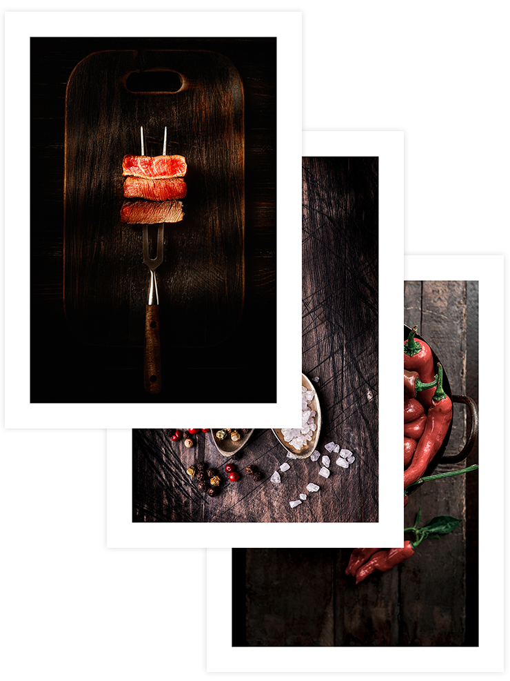 Artistic Kitchen - Poster Seti Trio Mutfak Poster