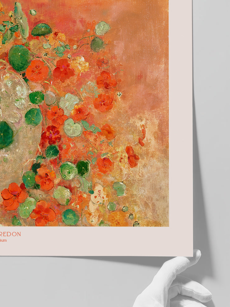 Odilon Redon Nasturtium - Art Print Poster