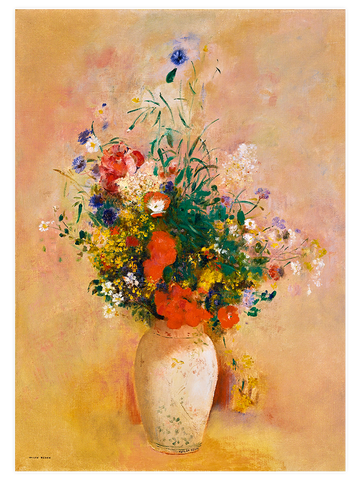 Odilon Redon Vase Of Flowers - Art Print Odilon Redon Vase Of Flowers - Art Print