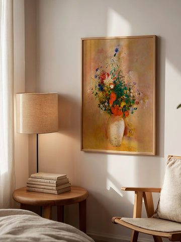 Odilon Redon Vase Of Flowers - Art Print Odilon Redon Vase Of Flowers - Art Print