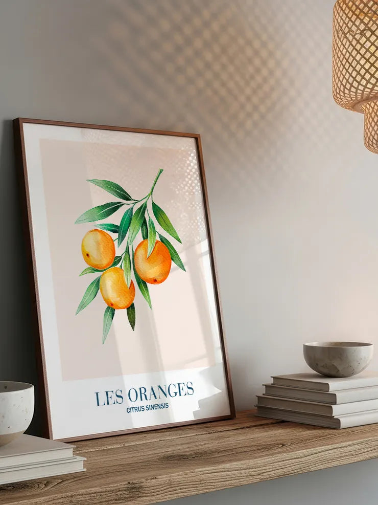 Les Oranges - Art Print