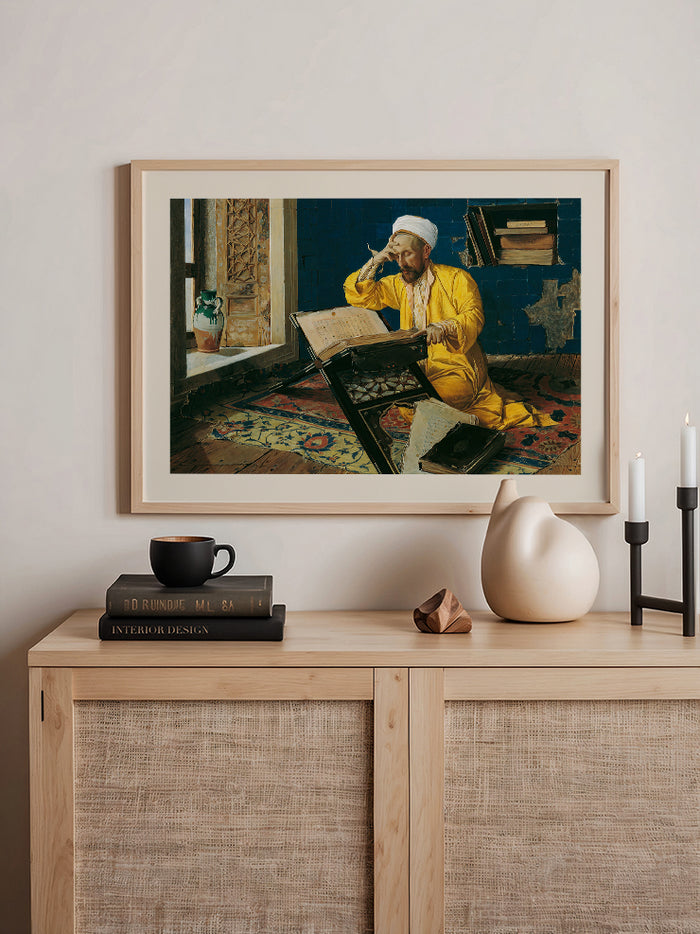 Osman Hamdi Bey İlahiyatçı - Art Print Poster