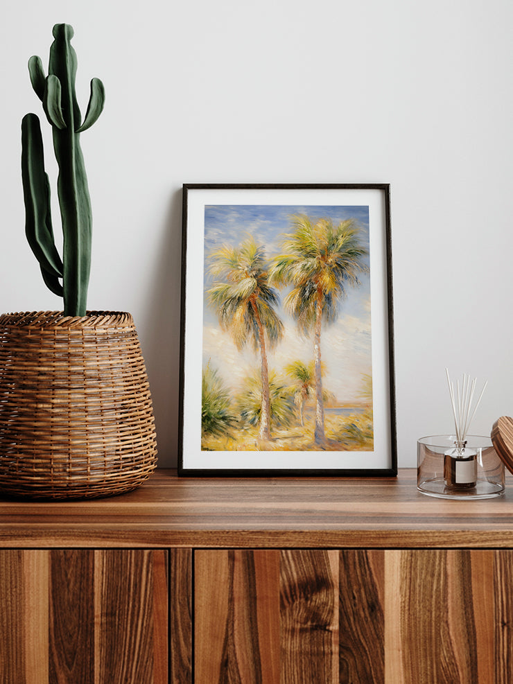 Vintage Palmiye - Art Print Poster