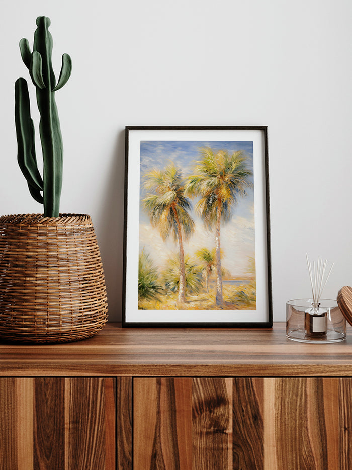 Vintage Palmiye - Art Print Poster
